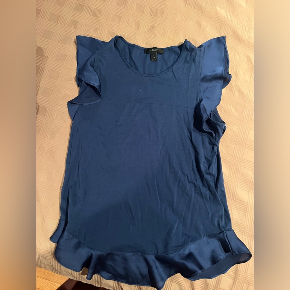 J. Crew ruffle top